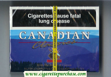 Canadian Classics 25 cigarettes